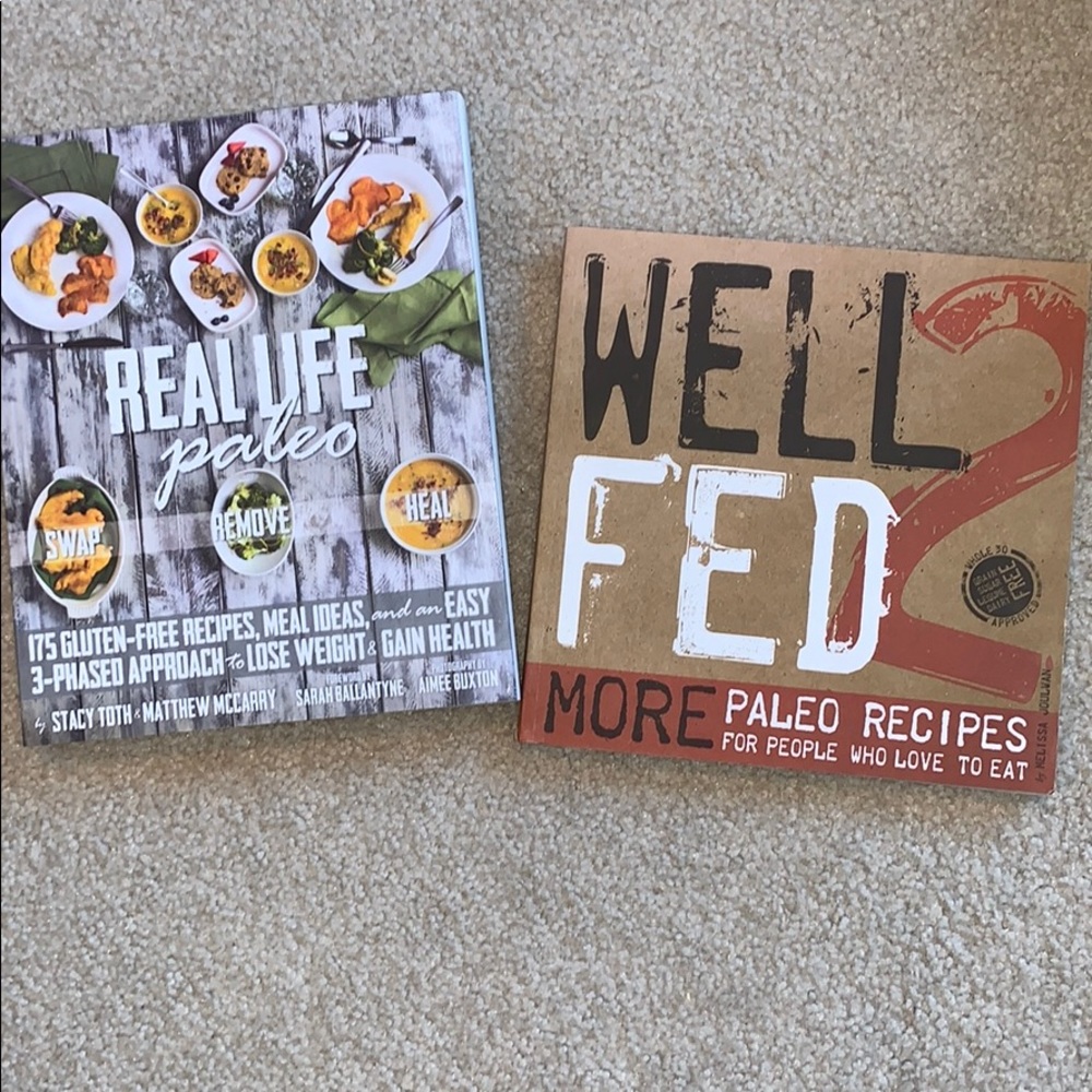 Paleo Cookbooks - Set of 2